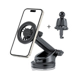 UCHWYT SAMOCHODOWY DO KRATKI, KOKPIT I SZYBĘ TECH-PROTECT N56 MAGNETIC MAGSAFE DASHBOARD & VENT CAR MOUNT CZARNY