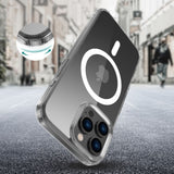 ETUI TECH-PROTECT FLEXAIR HYBRID MAGSAFE IPHONE 16 PRO MAX CLEAR TRANSPARETNE