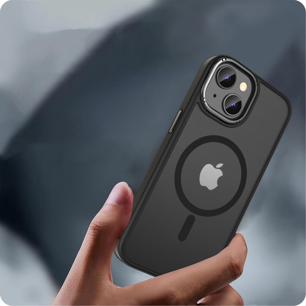 ETUI TECH-PROTECT MAGMAT ”2” MAGSAFE IPHONE 15 CZARNE