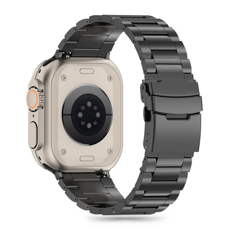 PASEK TECH-PROTECT STAINLESS PRO APPLE WATCH 4 / 5 / 6 / 7 / 8 / 9 / SE / ULTRA 1 / 2 (42 / 44 / 45 / 49 MM) BLACK CZARNY