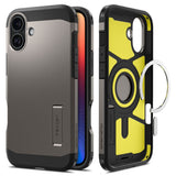 ETUI SPIGEN TOUGH ARMOR MAG MAGSAFE IPHONE 16 GUNMETAL SZARE
