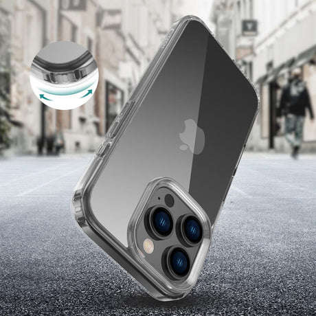 ETUI TECH-PROTECT FLEXAIR HYBRID IPHONE 16 PRO CLEAR TRANSPARETNE