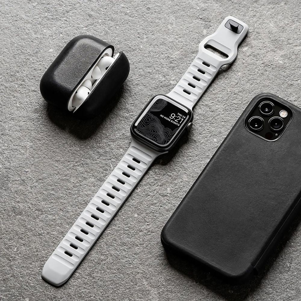 PASEK TECH-PROTECT ICONBAND LINE APPLE WATCH 6 / 7 / 8 / 9 / 10 / SE / ULTRA 1 / 2 (44 / 45 / 46 / 49 MM) LIME