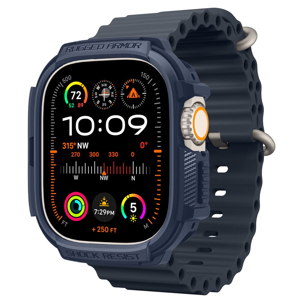 ETUI SPIGEN RUGGED ARMOR APPLE WATCH ULTRA 1 / 2 (49 MM) NIEBIESKI