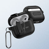 ETUI NA SŁUCHAWKI TECH-PROTECT SLIM HOOK APPLE AIRPODS 4 CZARNE