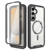 ETUI TECH-PROTECT DEFENSE MAGSAFE SAMSUNG GALAXY S25 CZARNE