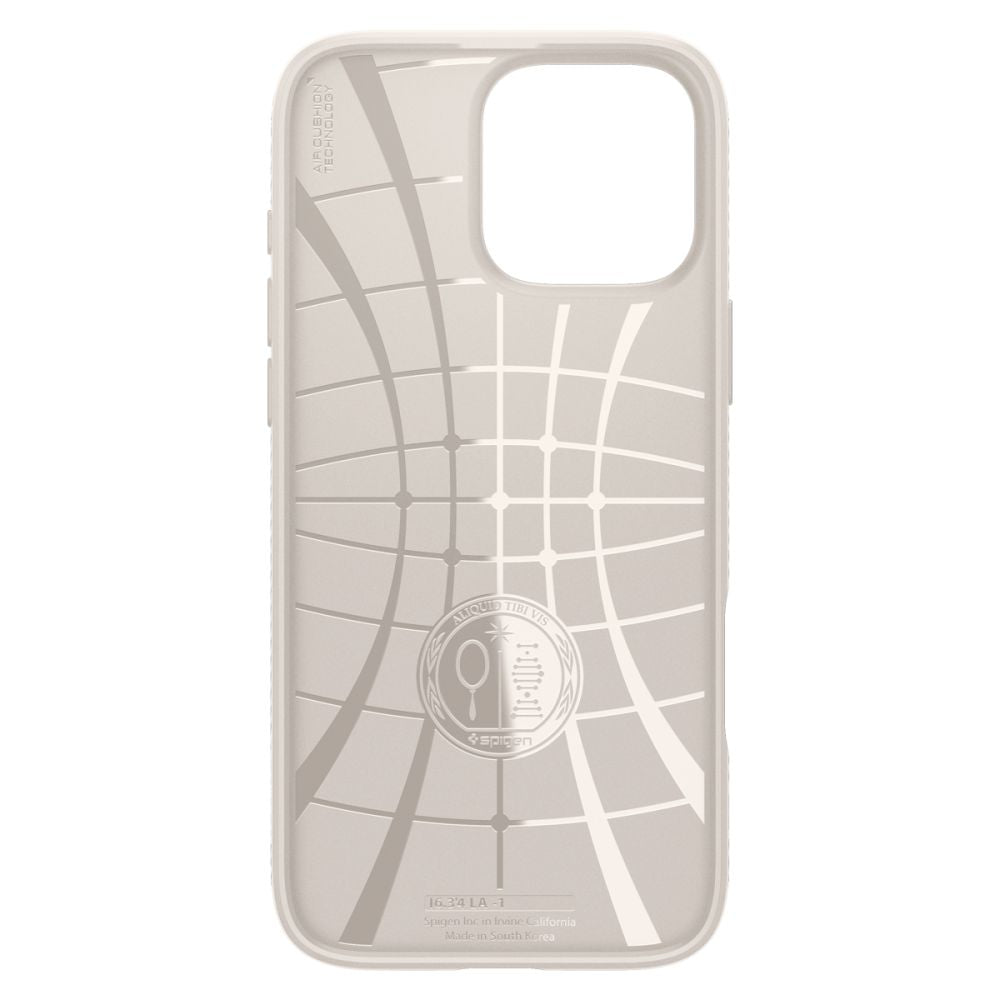 ETUI SPIGEN LIQUID AIR IPHONE 16 PRO MAX NATURAL TITANIUM