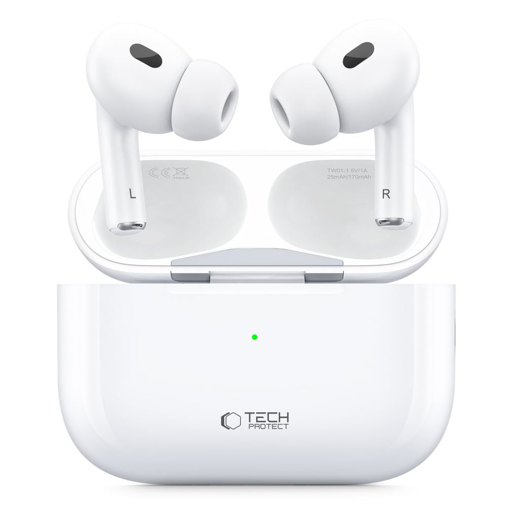 SŁUCHAWKI TECH-PROTECT ULTRABOOST TWS EARPHONE PRO BIAŁE