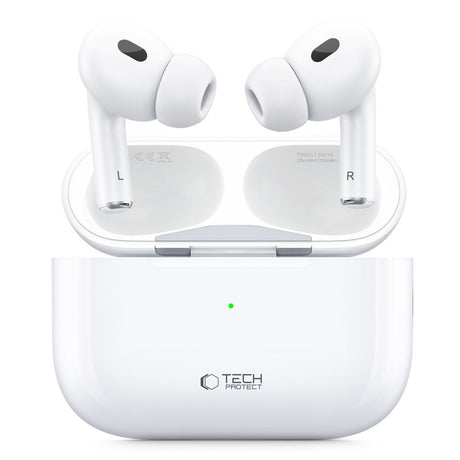 SŁUCHAWKI TECH-PROTECT ULTRABOOST TWS EARPHONE PRO BIAŁE