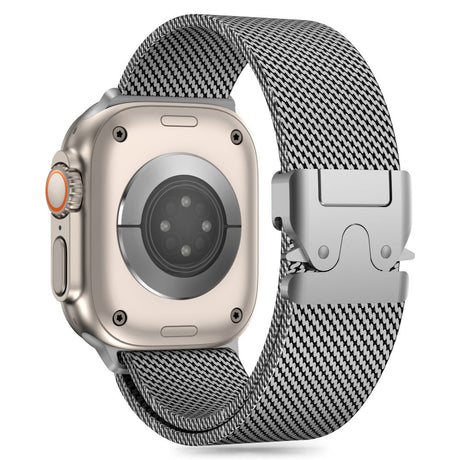PASEK TECH-PROTECT MILANO APPLE WATCH 6 / 7 / 8 / 9 / 10 / SE / ULTRA 1 / 2 (44 / 45 / 46 / 49 MM) SREBRNY