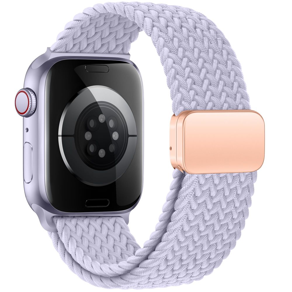 PASEK TECH-PROTECT NYLONMAG APPLE WATCH 6 / 7 / 8 / 9 / 10 / SE (40 / 41 / 42 MM) PERIWINKLE FIOLETOWY