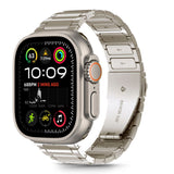 TECH-PROTECT STAINLESS CLASSIC APPLE WATCH 6 / 7 / 8 / 9 / 10 / SE / ULTRA 1 / 2 (44 / 45 / 46 / 49 MM) TITANIUM TYTANOWY