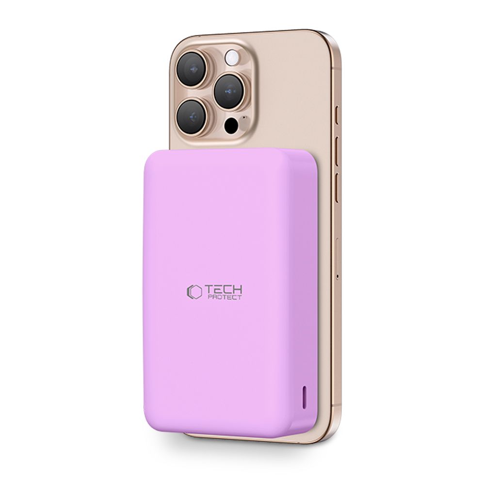 POWERBANK TECH-PROTECT PB12 LIFEMAG MAGSAFE POWER BANK 20000MAH RÓŻOWY