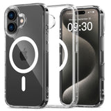 ETUI TECH-PROTECT FLEXAIR HYBRID MAGSAFE IPHONE 16 PLUS CLEAR TRANSPARETNE