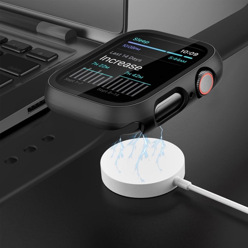 NAKŁADKA NA EKRAN SZKŁO TECH-PROTECT DEFENSE360 APPLE WATCH 10 (46 MM) CLEAR TRANSPARETNE