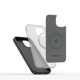 ETUI TECH-PROTECT SILICONE PURE MAGSAFE IPHONE 14 SZARE
