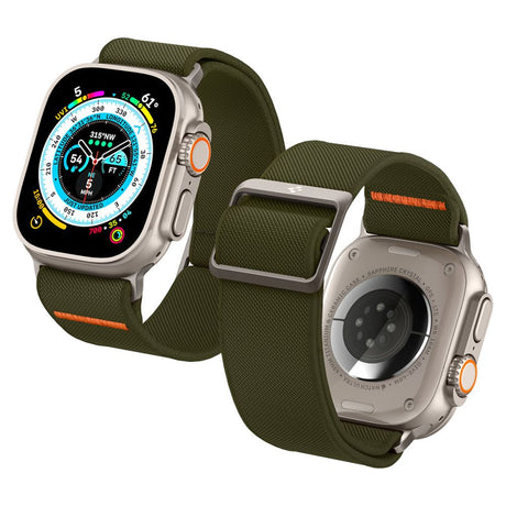PASEK SPIGEN FIT LITE ULTRA APPLE WATCH 6 / 7 / 8 / 9 / 10 / SE / ULTRA 1 / 2 (44 / 45 / 46 / 49 MM) KHAKI