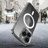 ETUI TECH-PROTECT FLEXAIR HYBRID MAGSAFE IPHONE 16 PRO CLEAR TRANSPARETNE