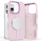 ETUI TECH-PROTECT SILICONE PURE MAGSAFE IPHONE 16 PRO MAX RÓŻOWE