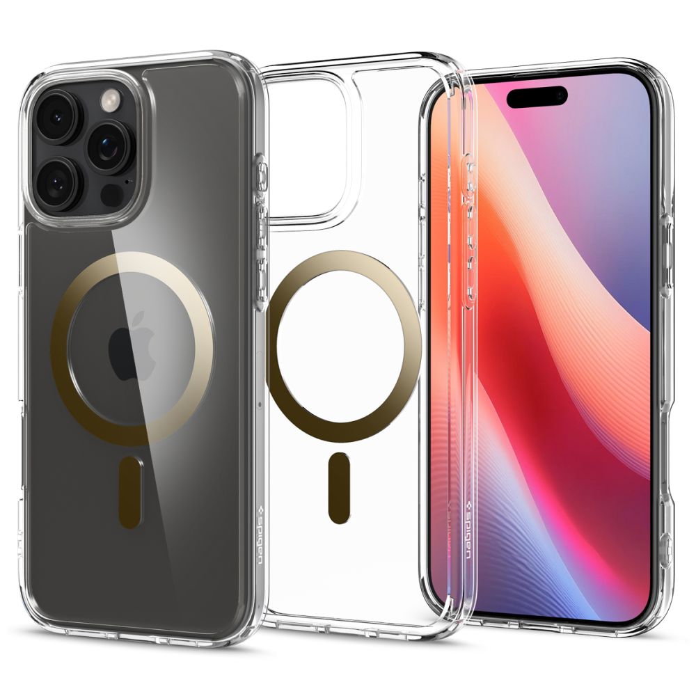 ETUI SPIGEN ULTRA HYBRID MAG MAGSAFE IPHONE 16 PRO MAX GOLD ZŁOTE