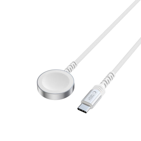 KABEL TECH-PROTECT MC01 ULTRABOOST MAGNETIC CHARGER TYPE-C CABLE 120CM APPLE WATCH BIAŁY