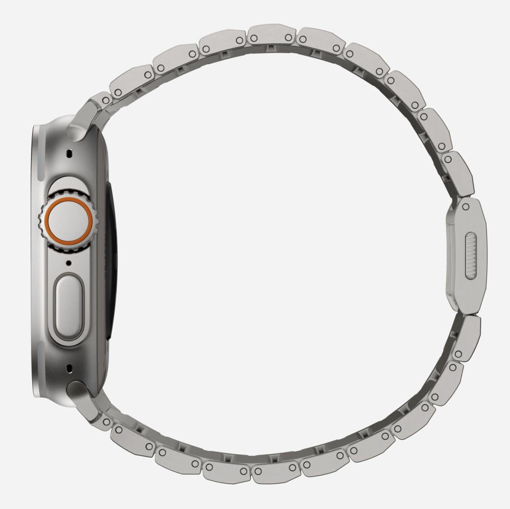 PASEK TECH-PROTECT STEELBAND APPLE WATCH 6 / 7 / 8 / 9 / 10 / SE / ULTRA 1 / 2 (44 / 45 / 46 / 49 MM) TYTANOWY