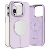 ETUI TECH-PROTECT SILICONE PURE MAGSAFE IPHONE 15 PRO FIOLETOWE