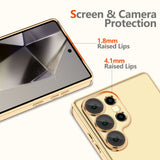ETUI TECH-PROTECT MAGFLEX MAGSAFE SAMSUNG GALAXY S25 ULTRA ZŁOTE