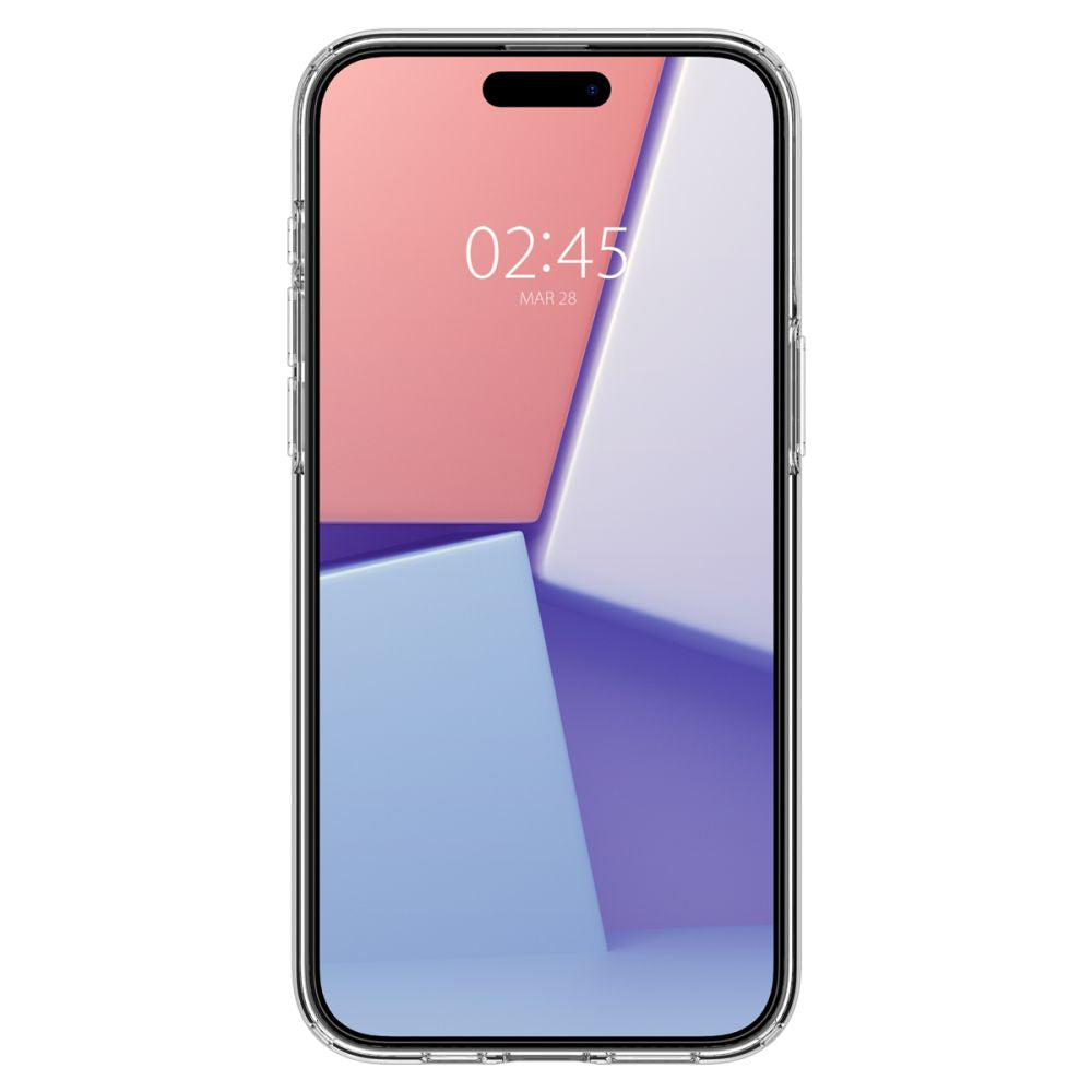 ETUI SPIGEN LIQUID CRYSTAL IPHONE 15 PRO CRYSTAL CLEAR TRANSPARENTNE