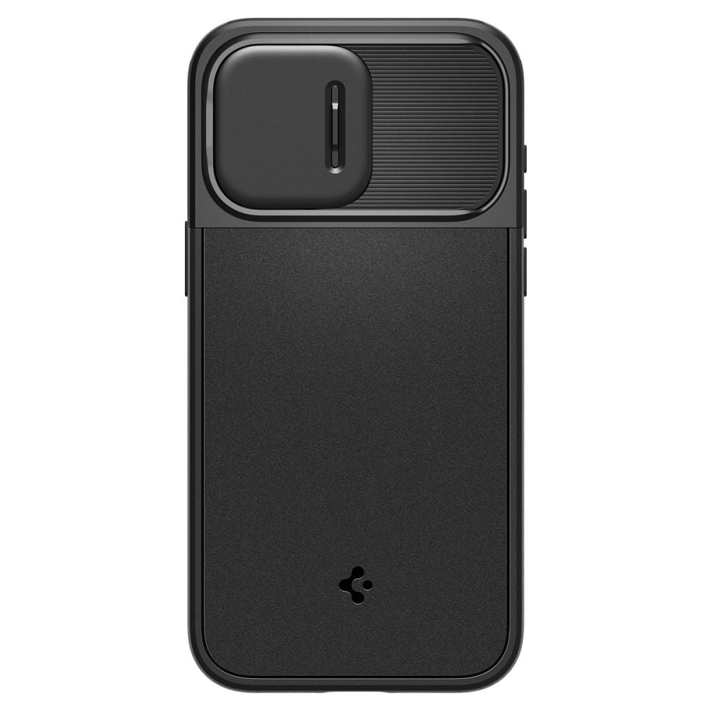 ETUI SPIGEN OPTIK ARMOR MAG MAGSAFE IPHONE 15 PRO BLACK CZARNE