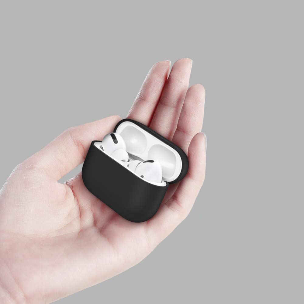 ETUI NA SŁUCHAWKI TECH-PROTECT ICON APPLE AIRPODS PRO 1 / 2 CZARNE