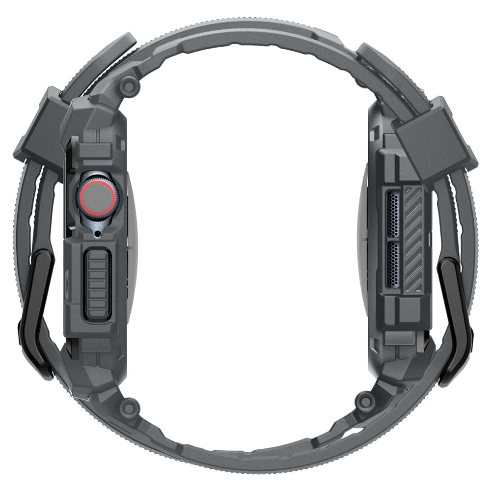 PASEK SPIGEN RUGGED ARMOR ”PRO” APPLE WATCH 10 (46 MM) SZARY