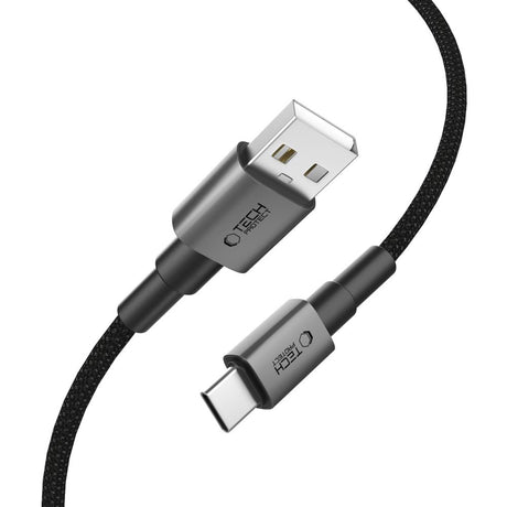 KABEL TECH-PROTECT ULTRABOOST DNA TYPE-C CABLE 15W/3A 25CM IRON SZARY