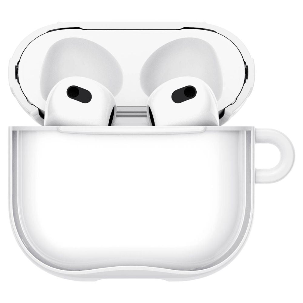 ETUI NA SŁUCHAWKI SPIGEN ULTRA HYBRID APPLE AIRPODS 4 JET WHITE BIAŁE