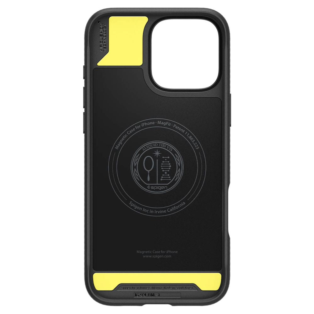 ETUI SPIGEN RUGGED ARMOR MAG MAGSAFE IPHONE 16 PRO MAX CZARNE
