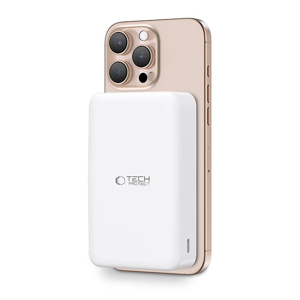 POWERBANK TECH-PROTECT PB12 LIFEMAG MAGSAFE POWER BANK 20000MAH BIAŁY