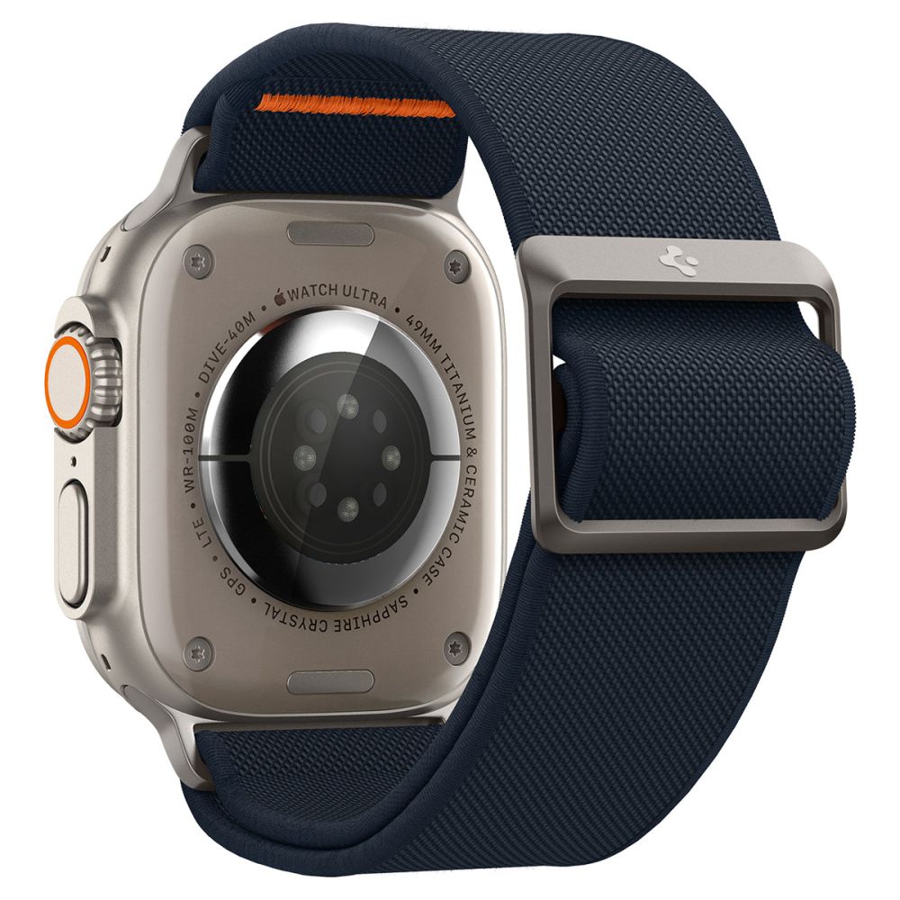 PASEK SPIGEN FIT LITE ULTRA APPLE WATCH 6 / 7 / 8 / 9 / 10 / SE / ULTRA 1 / 2 (44 / 45 / 46 / 49 MM) NAVY NIEBIESKI