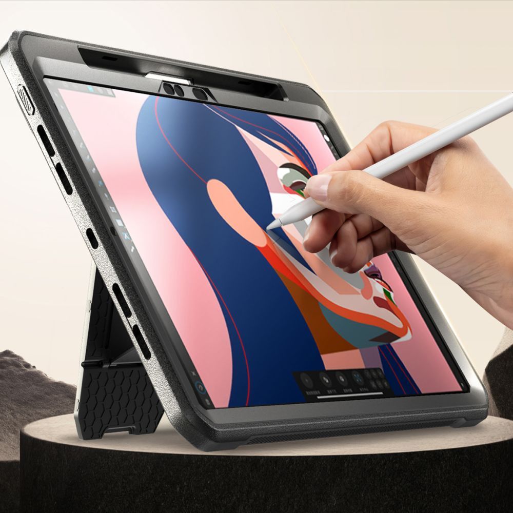ETUI SUPCASE UNICORN BEETLE PRO IPAD PRO 11” 5 / 2024 BLACK CZARNE