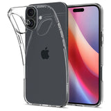 ETUI SPIGEN LIQUID CRYSTAL IPHONE 16 CLEAR TRANSPARETNE