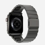 PASEK TECH-PROTECT STEELBAND APPLE WATCH 6 / 7 / 8 / 9 / 10 / SE / ULTRA 1 / 2 (44 / 45 / 46 / 49 MM) BLACK CZARNY