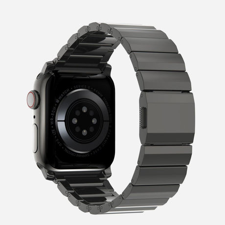 PASEK TECH-PROTECT STEELBAND APPLE WATCH 6 / 7 / 8 / 9 / 10 / SE / ULTRA 1 / 2 (44 / 45 / 46 / 49 MM) BLACK CZARNY