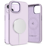 ETUI TECH-PROTECT SILICONE PURE MAGSAFE IPHONE 14 FIOLETOWE
