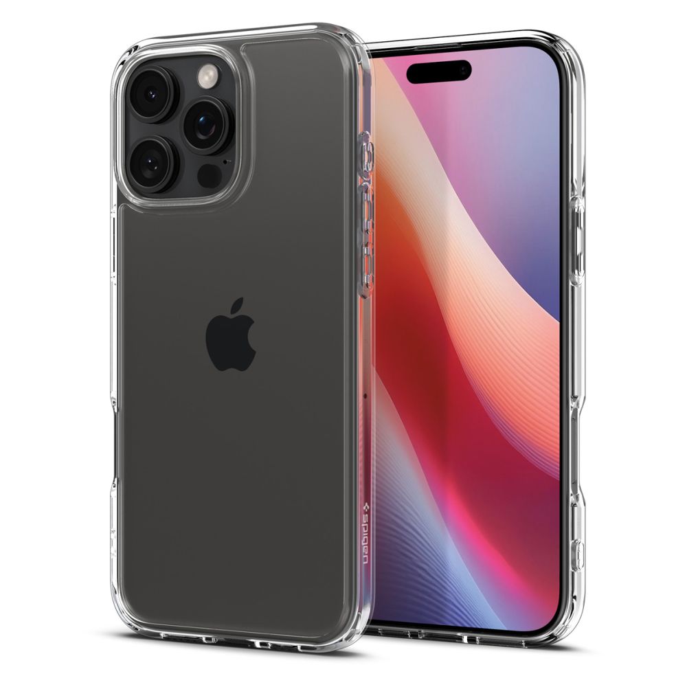 ETUI SPIGEN ULTRA HYBRID IPHONE 16 PRO CRYSTAL CLEAR TRANSPARETNE