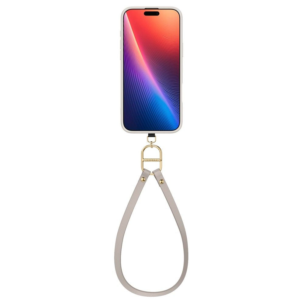 ETUI ZE SMYCZKA SPIGEN CYRILL KAJUK CLASSIC CHARM MAG MAGSAFE IPHONE 16 PRO MAX CREAM BEŻOWE