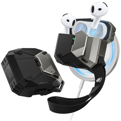ETUI NA SŁUCHAWKI SUPCASE MATRIX APPLE AIRPODS 4 CZARNY