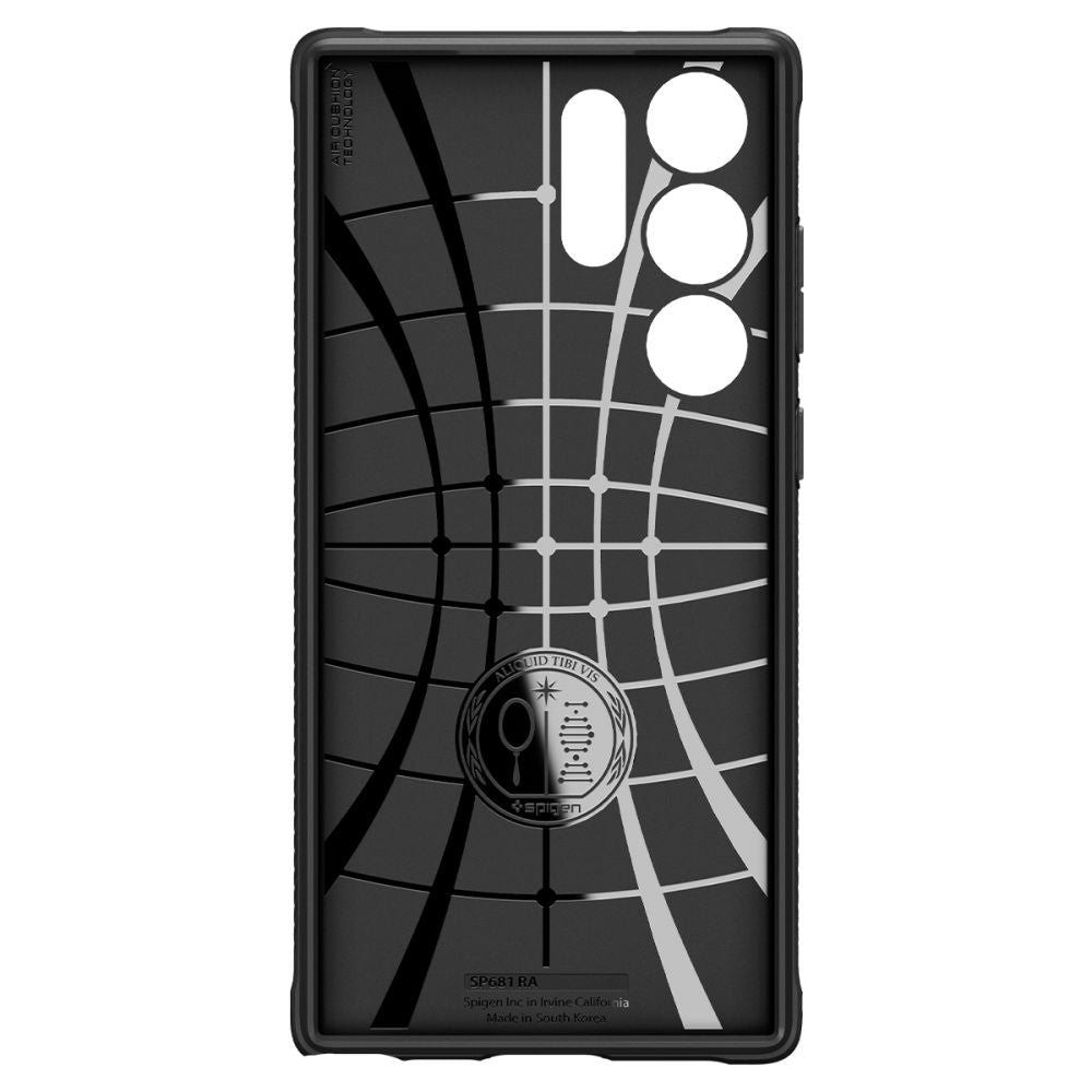 ETUI SPIGEN RUGGED ARMOR SAMSUNG GALAXY S23 ULTRA CZARNE