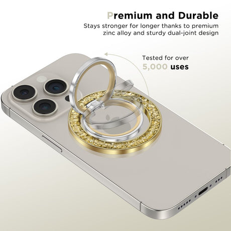 UCHWYT NA PALEC TECH-PROTECT MMR200 MAGNETIC MAGSAFE PHONE RING ZŁOTY