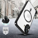 ETUI TECH-PROTECT MAGFLEX MAGSAFE IPHONE 16E CZARNE