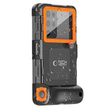 ETUI WODOODPORNE TECH-PROTECT IPX8 UNIVERSAL DIVING WATERPROOF CASE CZARNO POMARAŃCZOWE