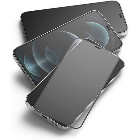 SZKŁO HARTOWANE HOFI GLASS PRO+ 2-PACK IPHONE 16 PRO MAX CZARNA RAMKA